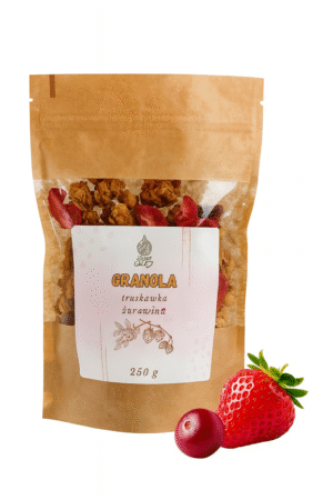 Granola truskawka-żurawina