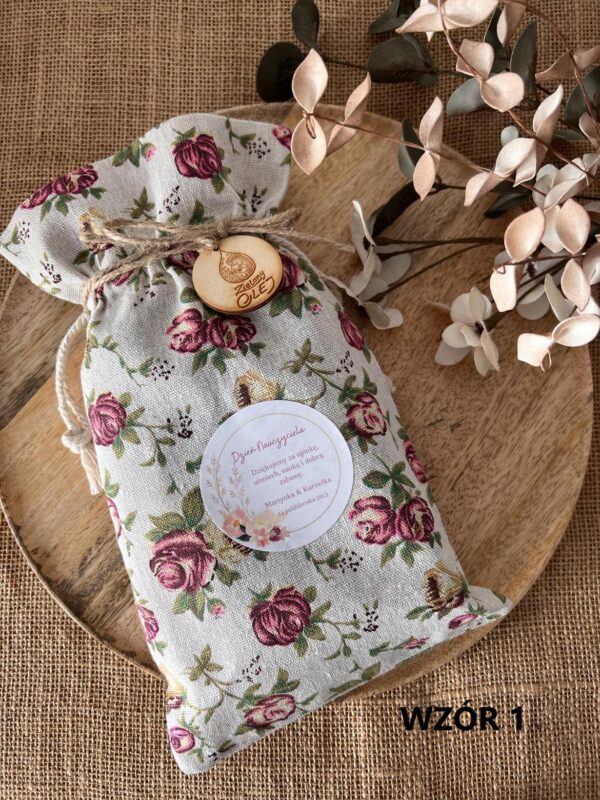 Worek lniany/jutowy - opakowanie prezentowe