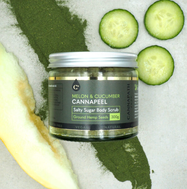 Melon&Cucumber Cannapeel – peeling do ciała