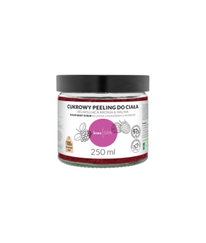 CUKROWY PEELING DO CIAŁA relaksująca Aronia & Malina homeSPA 250 ml