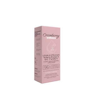 Lekka emulsja nawilżająca do twarzy Cranberry Glow 50 ml