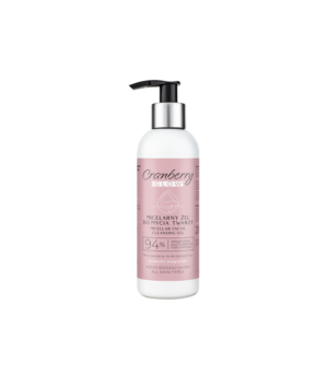 Micelarny żel do mycia twarzy Cranberry Glow 200 ml