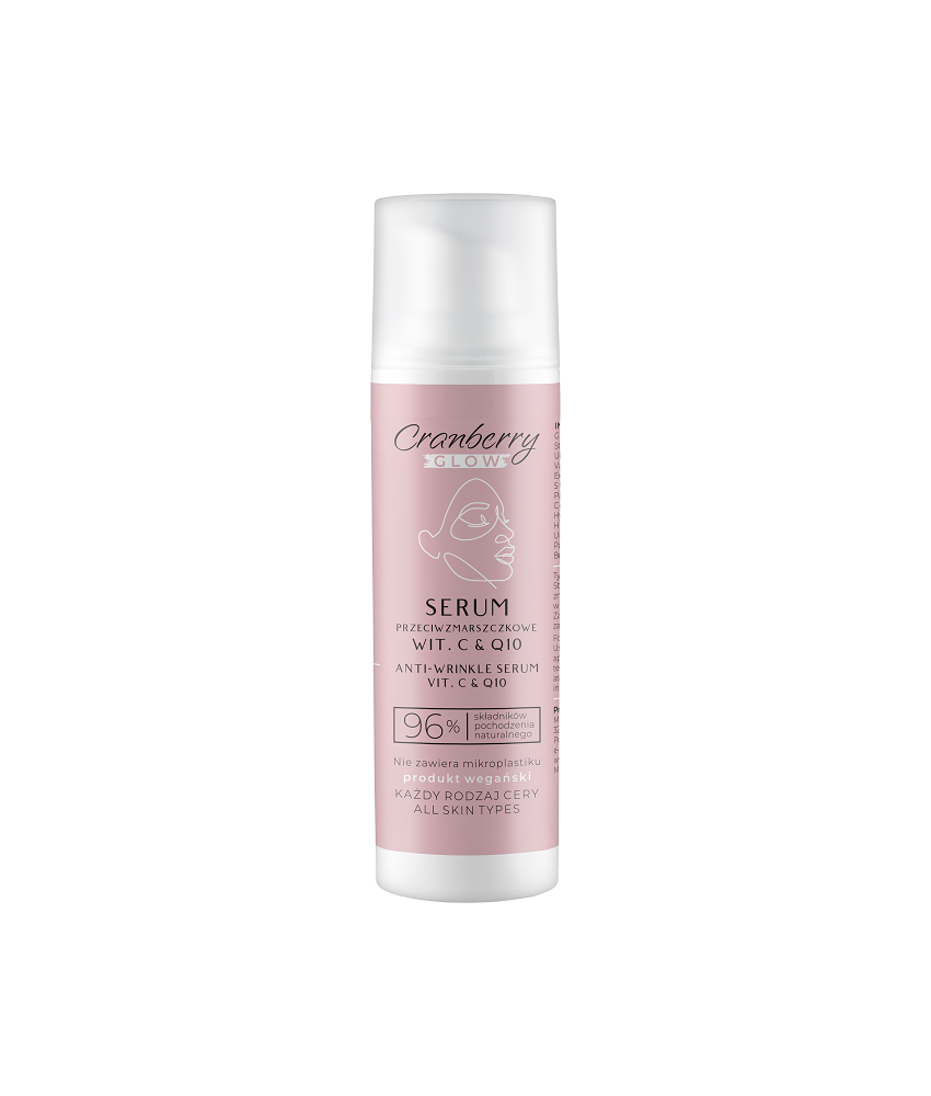 Serum przeciwzmarszczkowe wit. C & Q10 Cranberry Glow 30 ml - obrazek 2